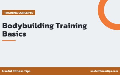 Bodybuilding Training Basics