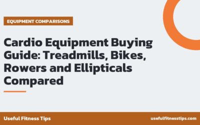 Cardio Equipment Buying Guide: Treadmills, Bikes, Rowers and Ellipticals Compared